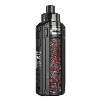 Lost Vape Ursa Quest Multi Vape Kit Black Ukiran Leather