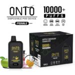Onto Pebble 10000 Puffs Apple Hookah Tobacco Disposable Vape