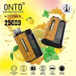 Onto Ultra 25000 Puffs Lemon Mint disposable Vape