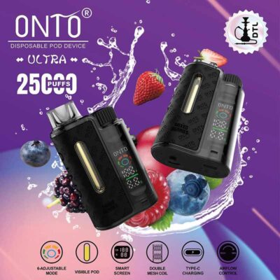 Onto Ultra 25000 Puffs Mixed Berries disposable Vape