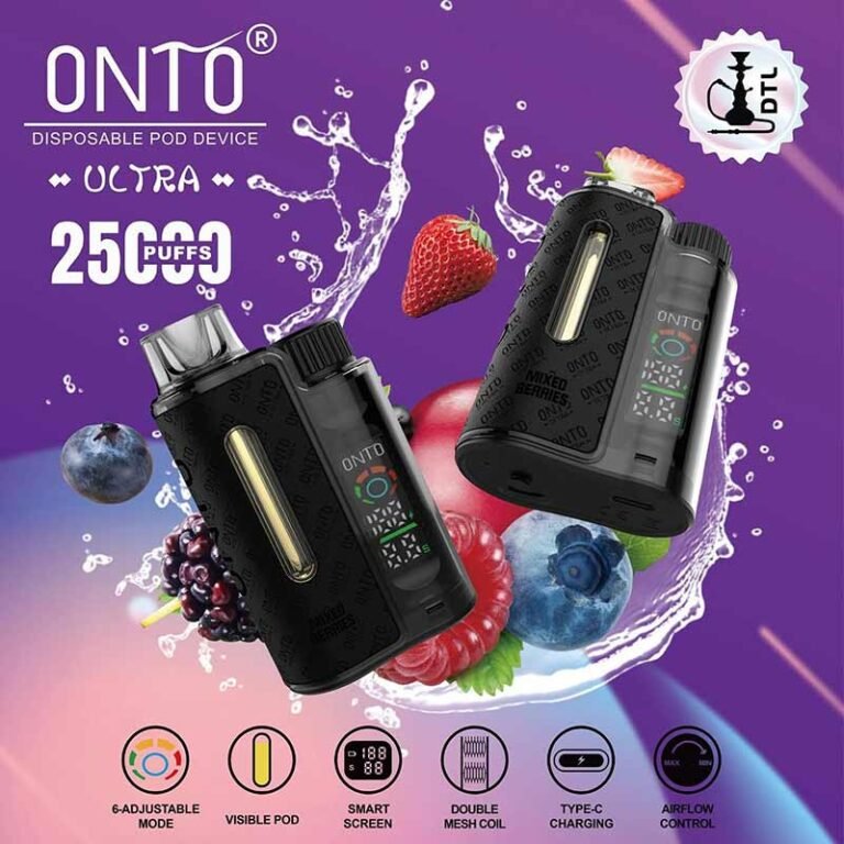 Onto Ultra 25000 Puffs Mixed Berries disposable Vape