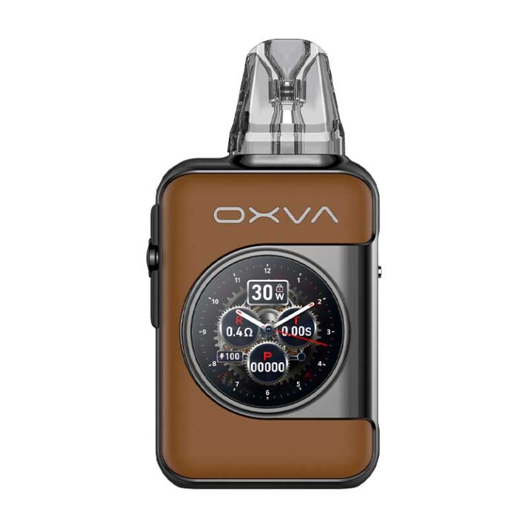 Oxva Xlim SQ Pro 2 Touch Screen Pod System Kit Brown Leather