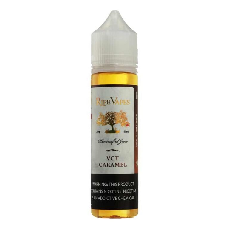 Ripe Vapes Vct Caramel Freebase E-liquid 60ml