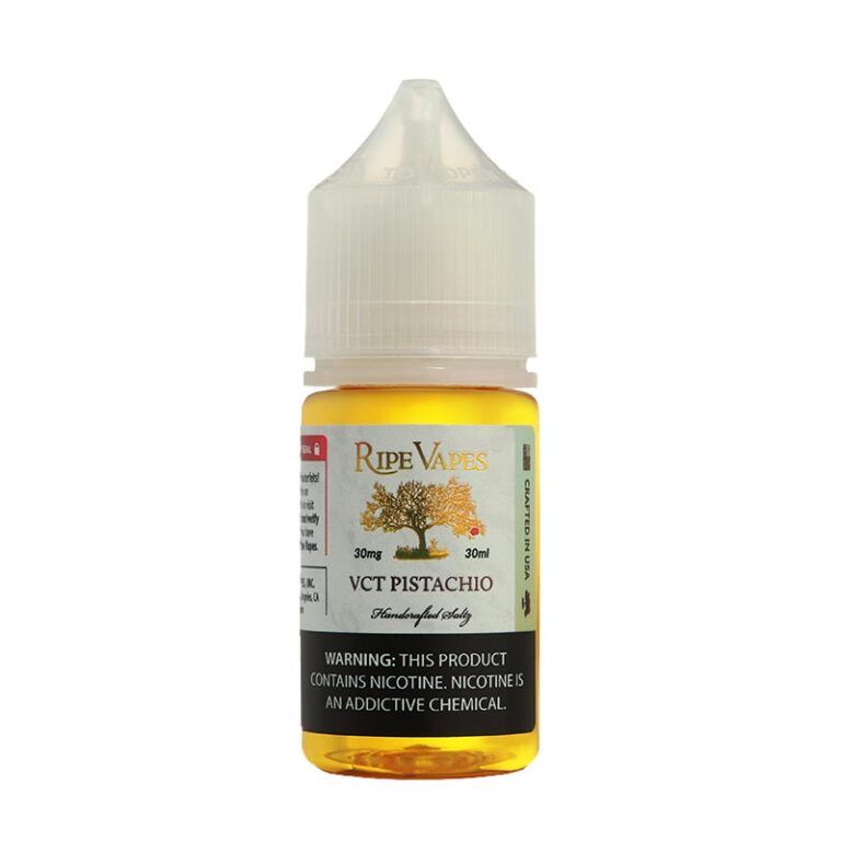 Ripe Vapes Vct Pistachio Salt Nicotine E-Liquid 30ML