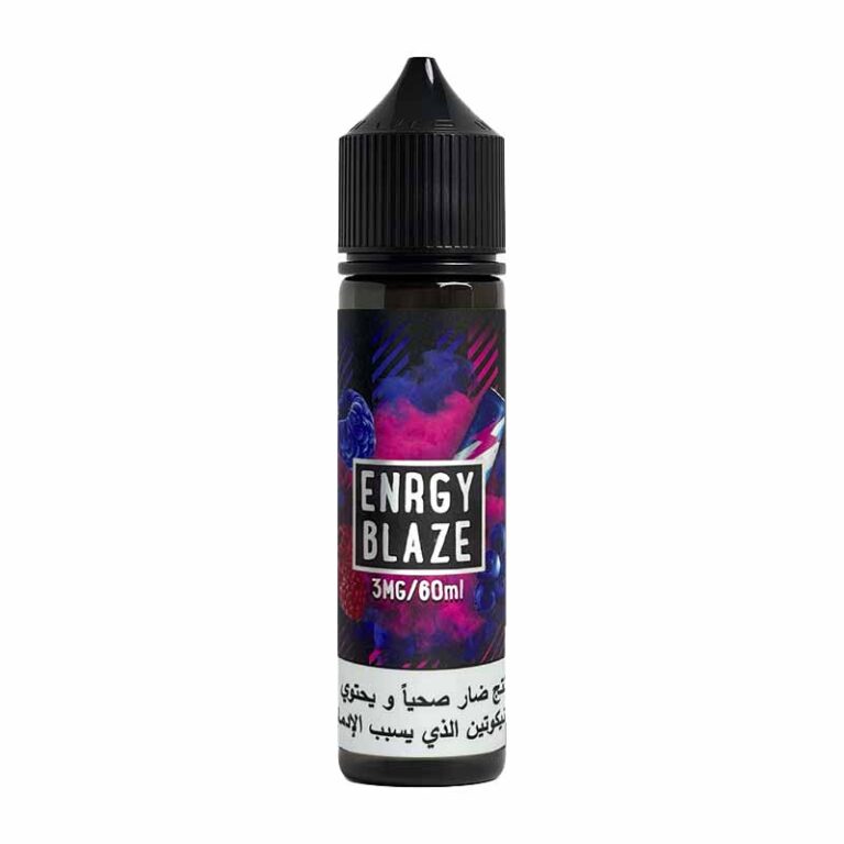 Samsvape Energy Blaze Freebase E-liquid 60ml Available in 3mg, 6mg, 12mg, 18mg Nicotine Strengths