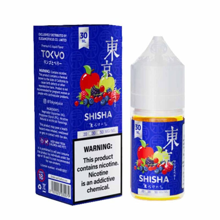 Tokyo Apple Berries Salt Nicotine E-liquid Shisha Series 30ML