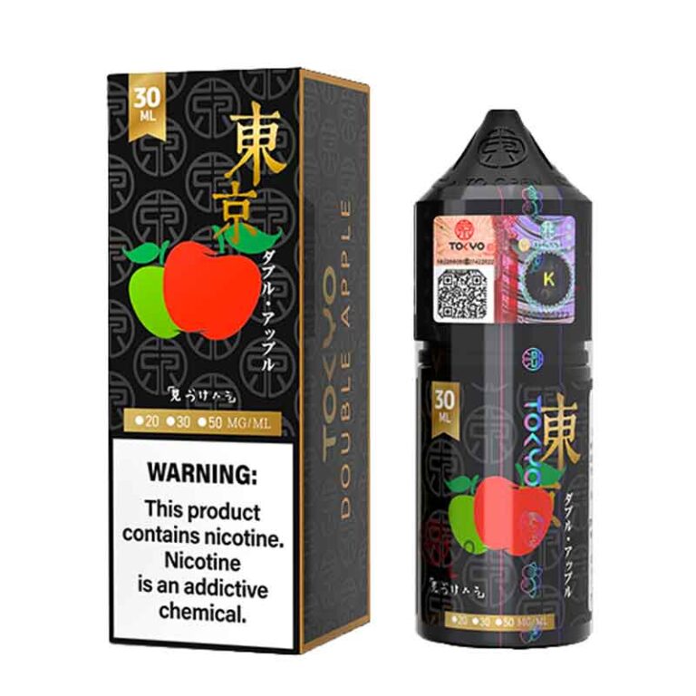 Tokyo Double Apple Salt Nicotine E-liquid Golden Series 30ML