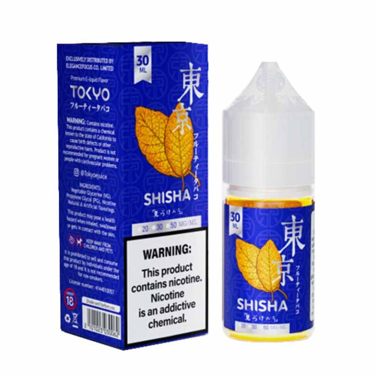Tokyo Fruity Tobacco Salt Nicotine E-liquid Shisha Series 30ML