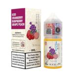 Tokyo Iced Cranberry Raspberry Grape Peach Salt Nicotine E-Liquid 30Ml