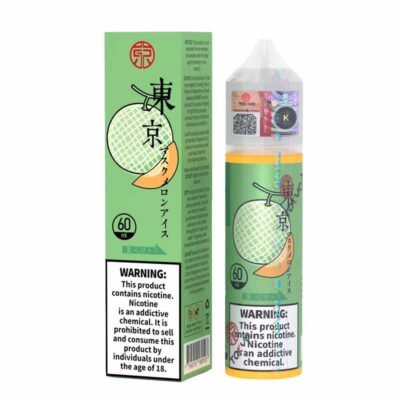 Tokyo Iced Hami Melon Freebase E-Liquid Classic Series 60ml - Available in 0mg, 3mg, 6mg Nicotine Strengths