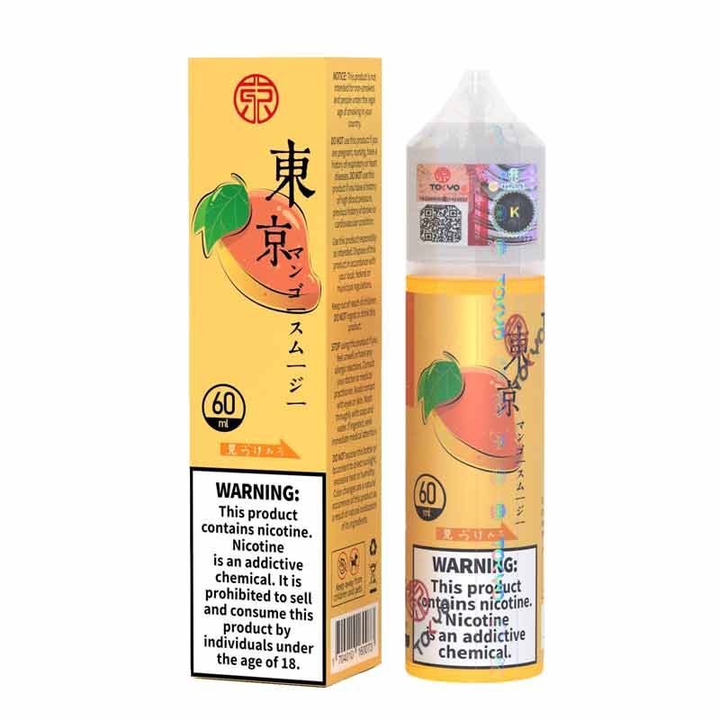 Tokyo-Iced-Mango-Freebase-E-Liquid-Classic-Series-60ml Tokyo Iced Mango Freebase E-Liquid Classic Series 60ml - Available in 0mg, 3mg, 6mg Nicotine Strengths