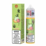 Tokyo Iced Peach Melon Freebase E-Liquid Classic Series 60ml - Available in 0mg, 3mg, 6mg Nicotine Strengths