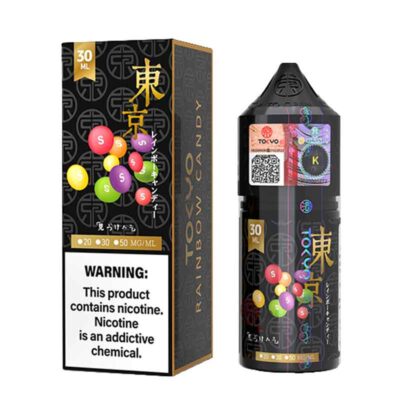 Tokyo Rainbow Candy Salt Nicotine E-liquid Golden Series 30ML