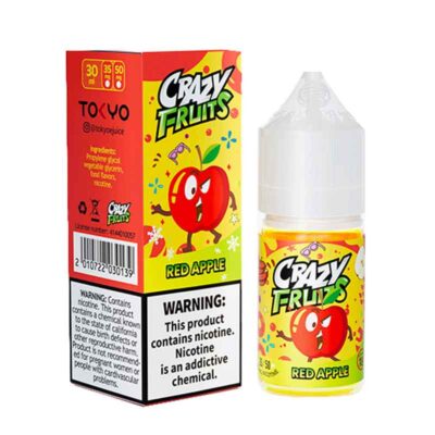 Tokyo Red Apple Salt Nicotine E-Liquid Crazy Fruits Series 30ML