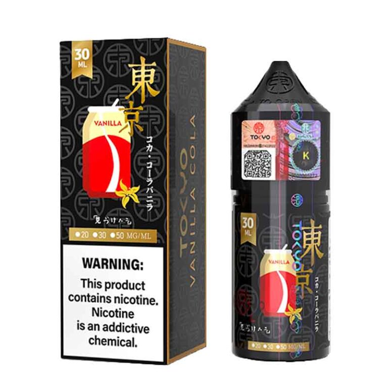 Tokyo Vanilla Cola Salt Nicotine E-liquid Golden Series 30ML