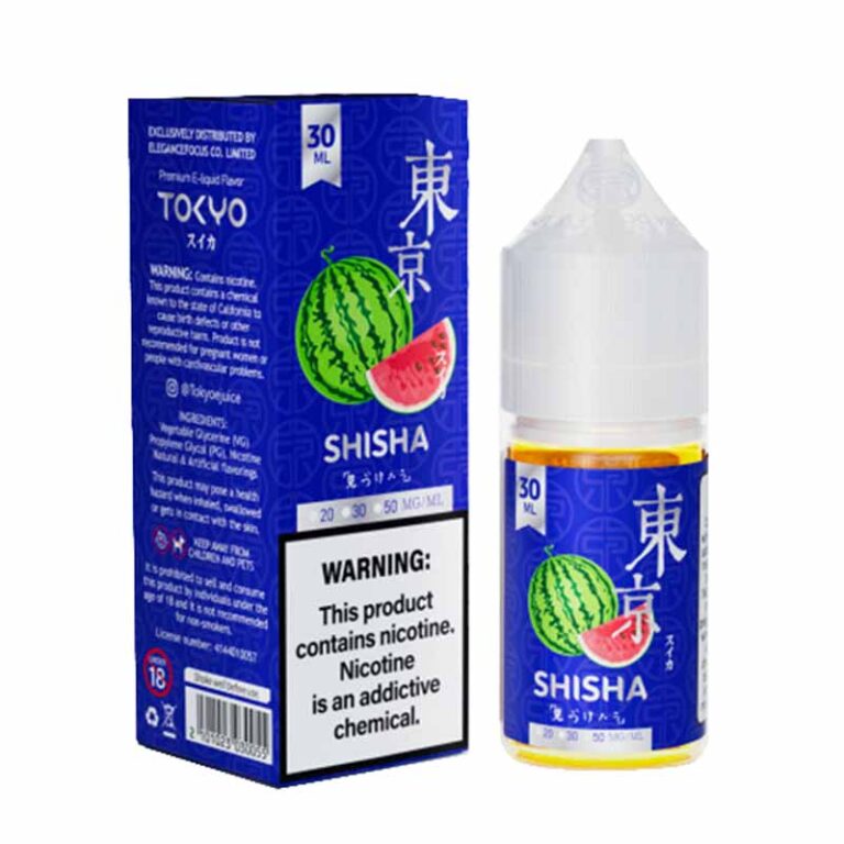 Tokyo Watermelon Salt Nicotine E-liquid Shisha Series 30ML
