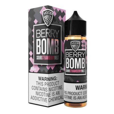 Vgod Berry Bomb Freebase E-Liquid 60ML - Available in 0mg, 3mg, 6mg, 12mg, 18mg Nicotine Strengths
