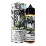 Vgod Iced Apple Bomb Freebase E-Liquid 60ML - Available in 0mg, 3mg, 6mg, 12mg, 18mg Nicotine Strengths