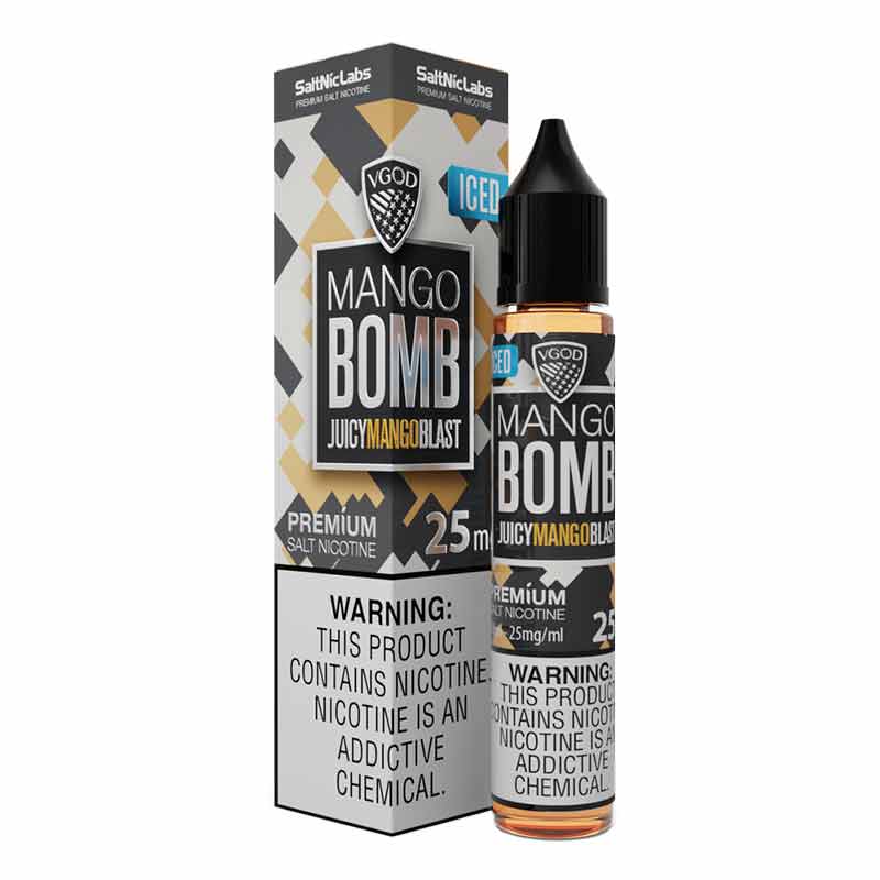 Vgod-Iced-Mango-Bomb-Salt-Nicotine-E-liquid-30ML Vgod Iced Mango Bomb Salt Nicotine E-Liquid 30ML uae