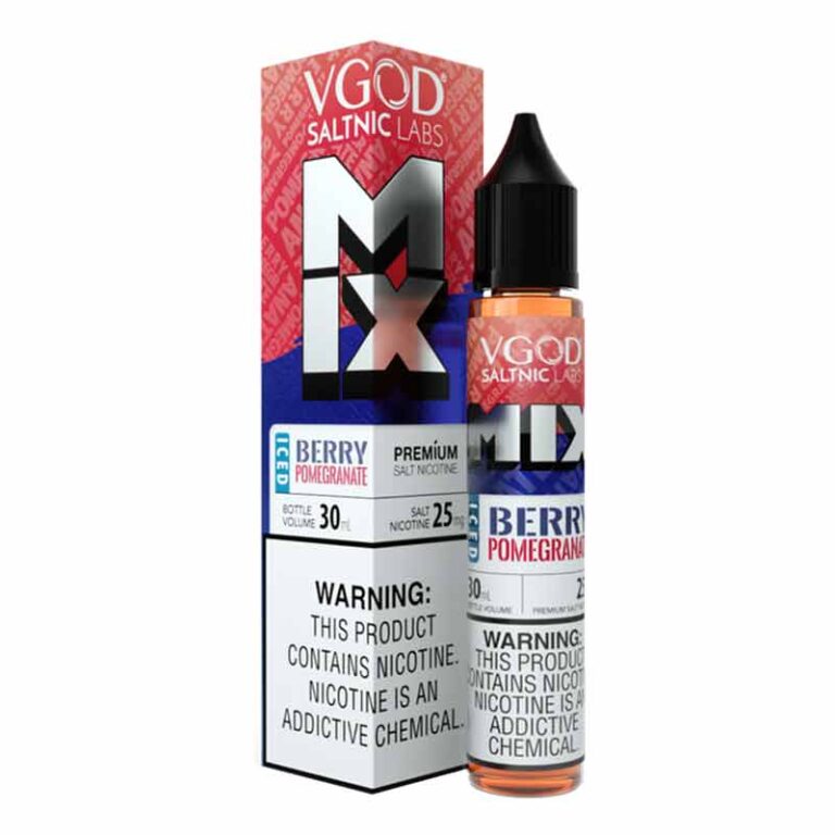 Vgod Mix Iced Berry Pomegranate Salt Nicotine E-Liquid 30ML uae