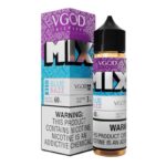 Vgod Mix Iced Blue Razz Freebase E-Liquid 60ML - Available in 0mg, 3mg, 6mg, 12mg, 18mg Nicotine Strengths