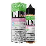 Vgod Mix Iced Bubble Watermelon Freebase E-Liquid 60ML - Available in 0mg, 3mg, 6mg, 12mg, 18mg Nicotine Strengths