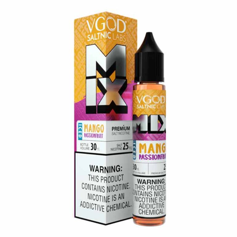 Vgod Mix Iced Mango Passionfruit Salt Nicotine E-Liquid 30ML uae