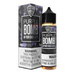 Vgod Purple Bomb Freebase E-Liquid 60ML - Available in 0mg, 3mg, 6mg, 12mg, 18mg Nicotine Strengths