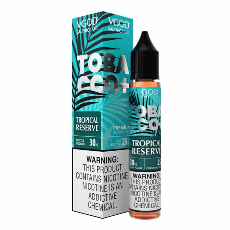 Vgod Tobacco PLus Tropical Reserve Salt Nicotine E-Liquid 30ML uae