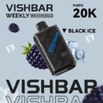 Vishbar Weekly Black Ice 20000 Puffs Disposable Vape Uae Delivery