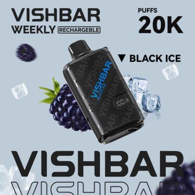 Vishbar Weekly Black Ice 20000 Puffs Disposable Vape Uae Delivery