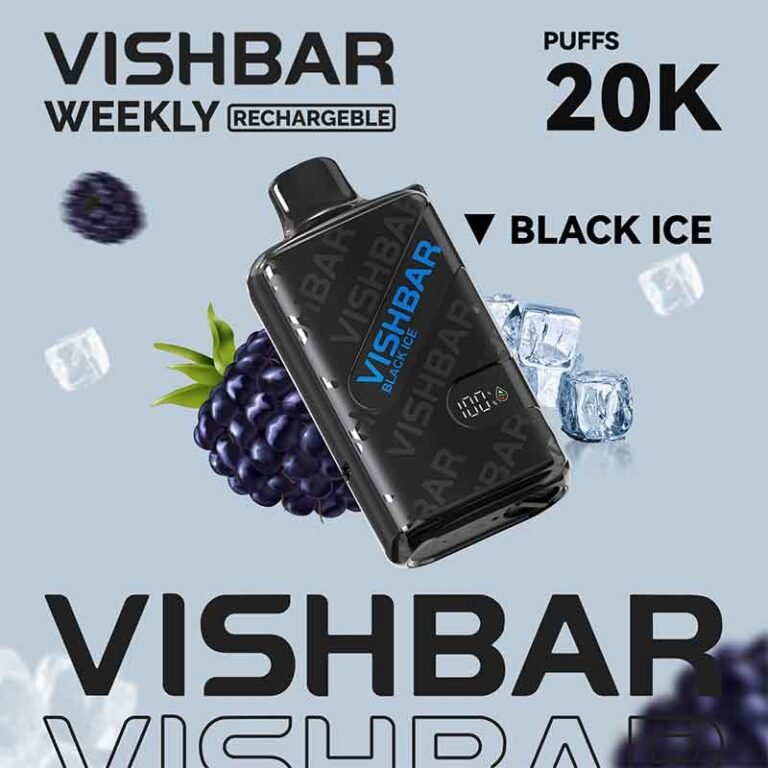 Vishbar Weekly Black Ice 20000 Puffs Disposable Vape Uae Delivery