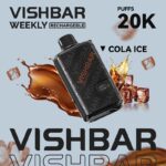 Vishbar Weekly Cola Ice 20000 Puffs Disposable Vape Uae Delivery