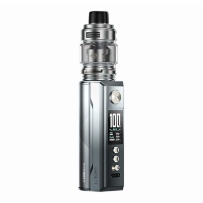Voopoo Drag M100S Vape Kit Silver Black