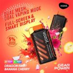 Vozol Gear Power Dragonfruit Banana Cherry 20000 Puffs Disposable Vape
