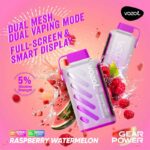 Vozol Gear Power Raspberry Watermelon 20000 Puffs Disposable Vape