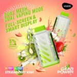 Vozol Gear Power Strawberry Kiwi 20000 Puffs Disposable Vape