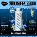 vozol Gear Shisha Blue Mojito 25000 Puffs Disposable Vape Uae