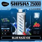 vozol Gear Shisha Blue Razz Ice 25000 Puffs Disposable Vape Uae