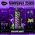 vozol Gear Shisha Grape Mint 25000 Puffs Disposable Vape Uae