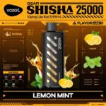 vozol Gear Shisha Lemon Mint 25000 Puffs Disposable Vape Uae