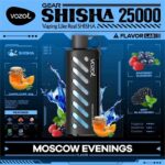 vozol Gear Shisha Moscow Evenings 25000 Puffs Disposable Vape Uae