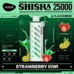 vozol Gear Shisha Strawberry Kiwi 25000 Puffs Disposable Vape Uae