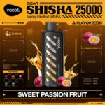 vozol Gear Shisha Sweet Passionfruit 25000 Puffs Disposable Vape Uae
