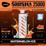 vozol Gear Shisha Watermelon Ice 25000 Puffs Disposable Vape Uae