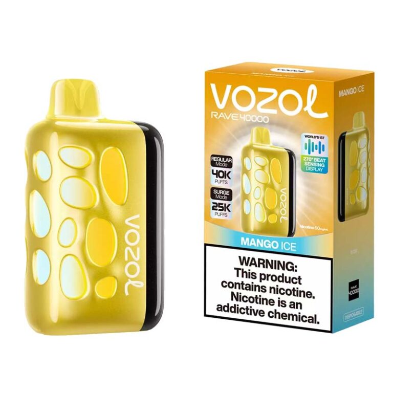 Vozol Rave 40000 Puffs mango Ice Disposable Vape
