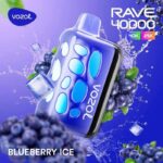 Vozol Rave Buleberry Ice 40000 Puffs Disposable Vape