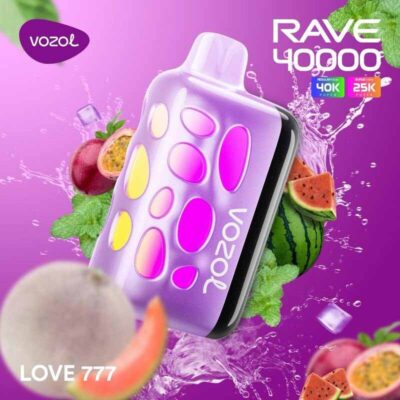 Vozol Rave Love777 40000 Puffs Disposable Vape