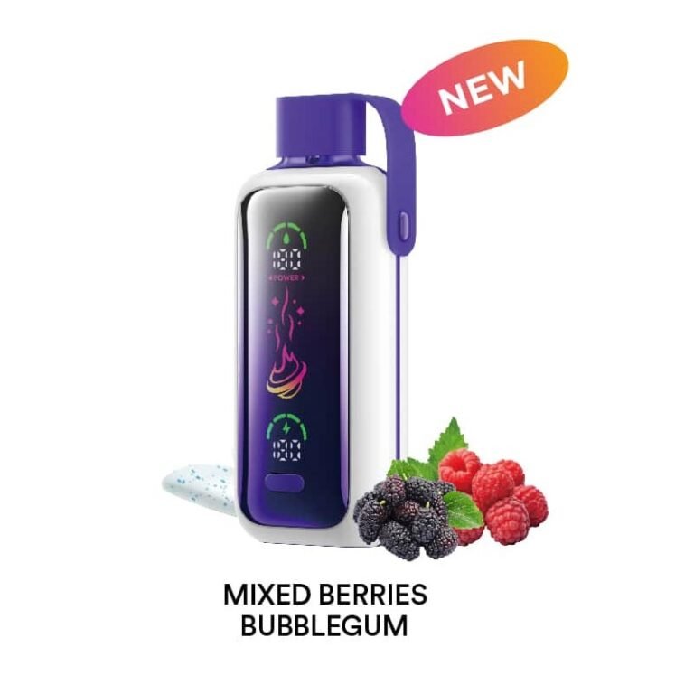 Vozol Mixed Berries Bubblegum 20000 Puffs Disposable Vape In Dubai Vape Shop , Vape Shop Near Me Uae