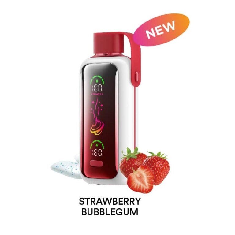 Vozol Strawberry Bubblegum 20000 Puffs Disposable Vape In Dubai Vape Shop , Vape Shop Near Me Uae